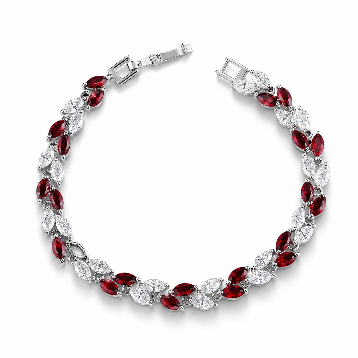 Leaf Tennis Bracelet