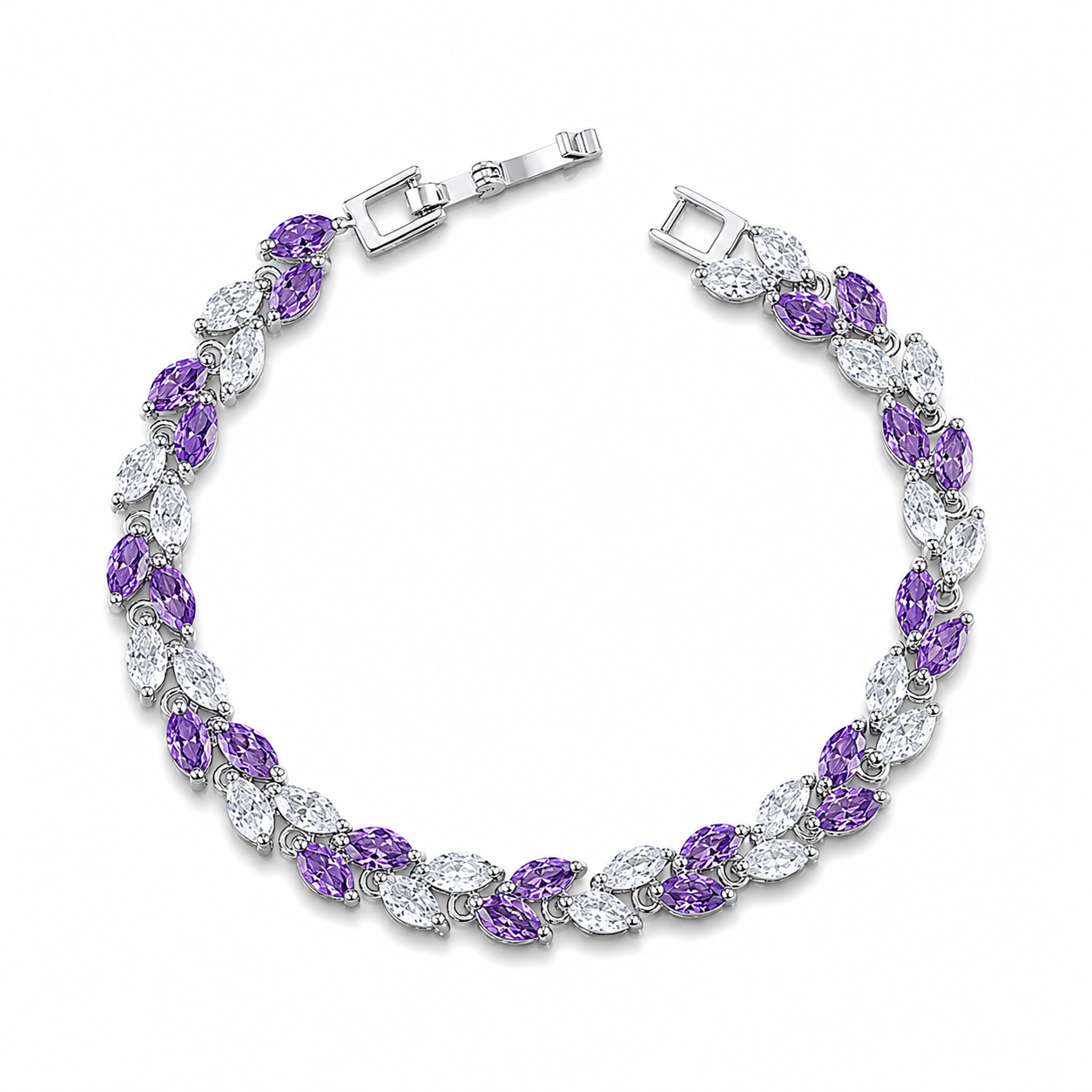 Leaf Tennis Bracelet