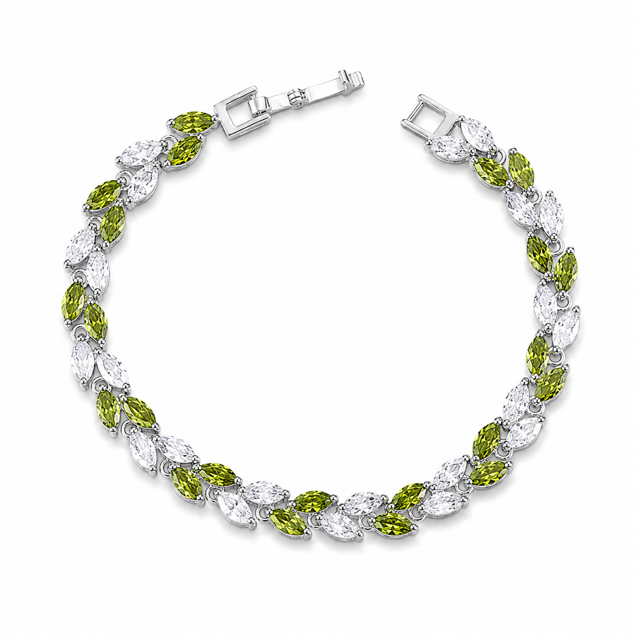 Leaf Tennis Bracelet