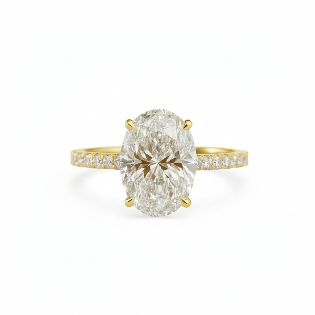 Oval Engagement Ring