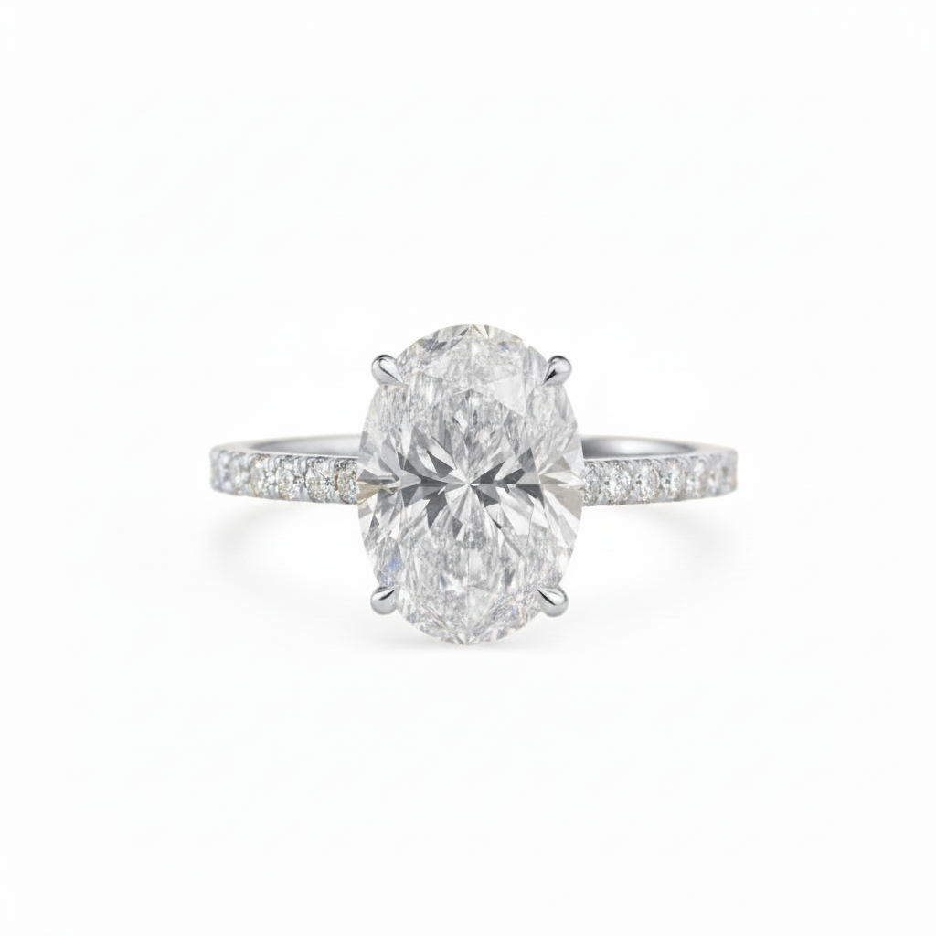 Oval Engagement Ring