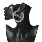 Babygirl Bamboo Hoop Earrings