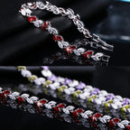 Leaf Tennis Bracelet