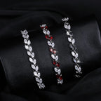 Leaf Tennis Bracelet