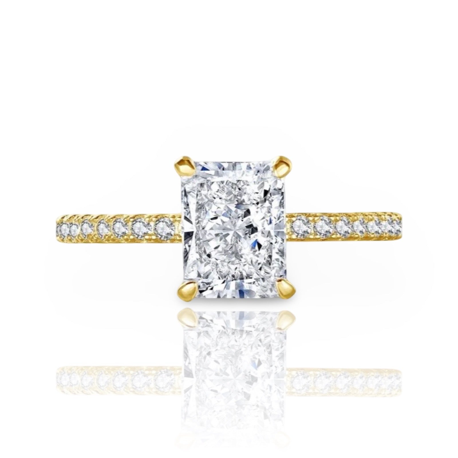 Emerald Engagement Ring