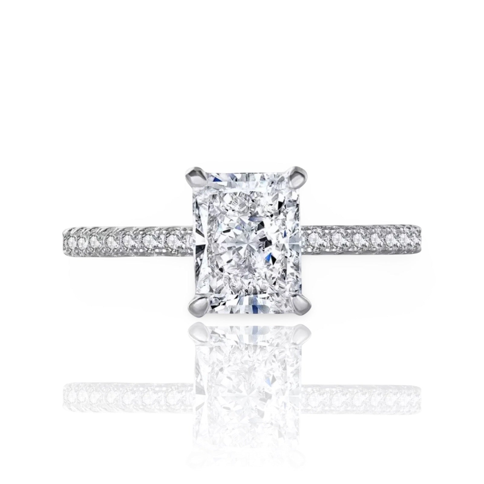 Emerald Engagement Ring