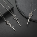 Rose Name Necklace