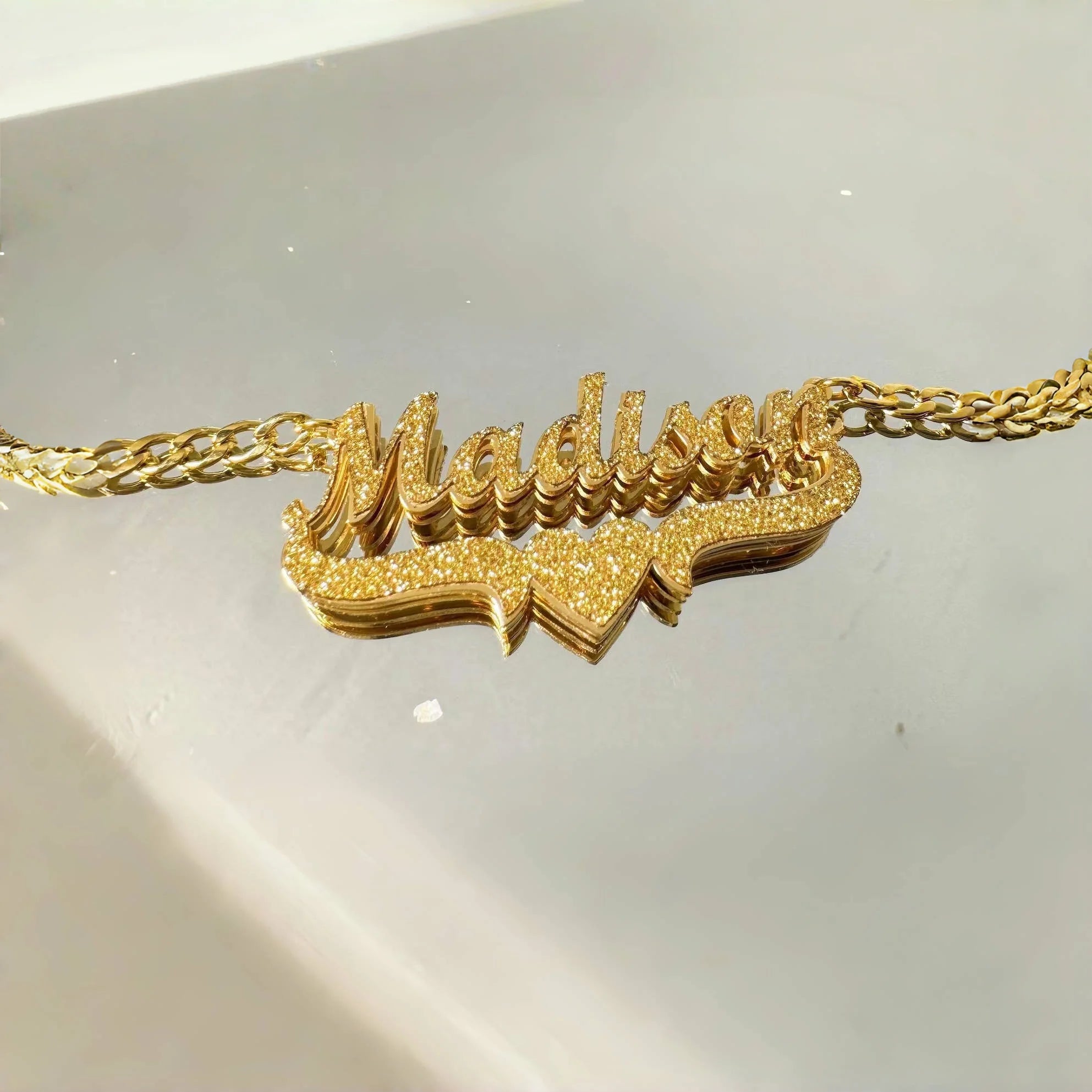Luxe Nameplate Chain