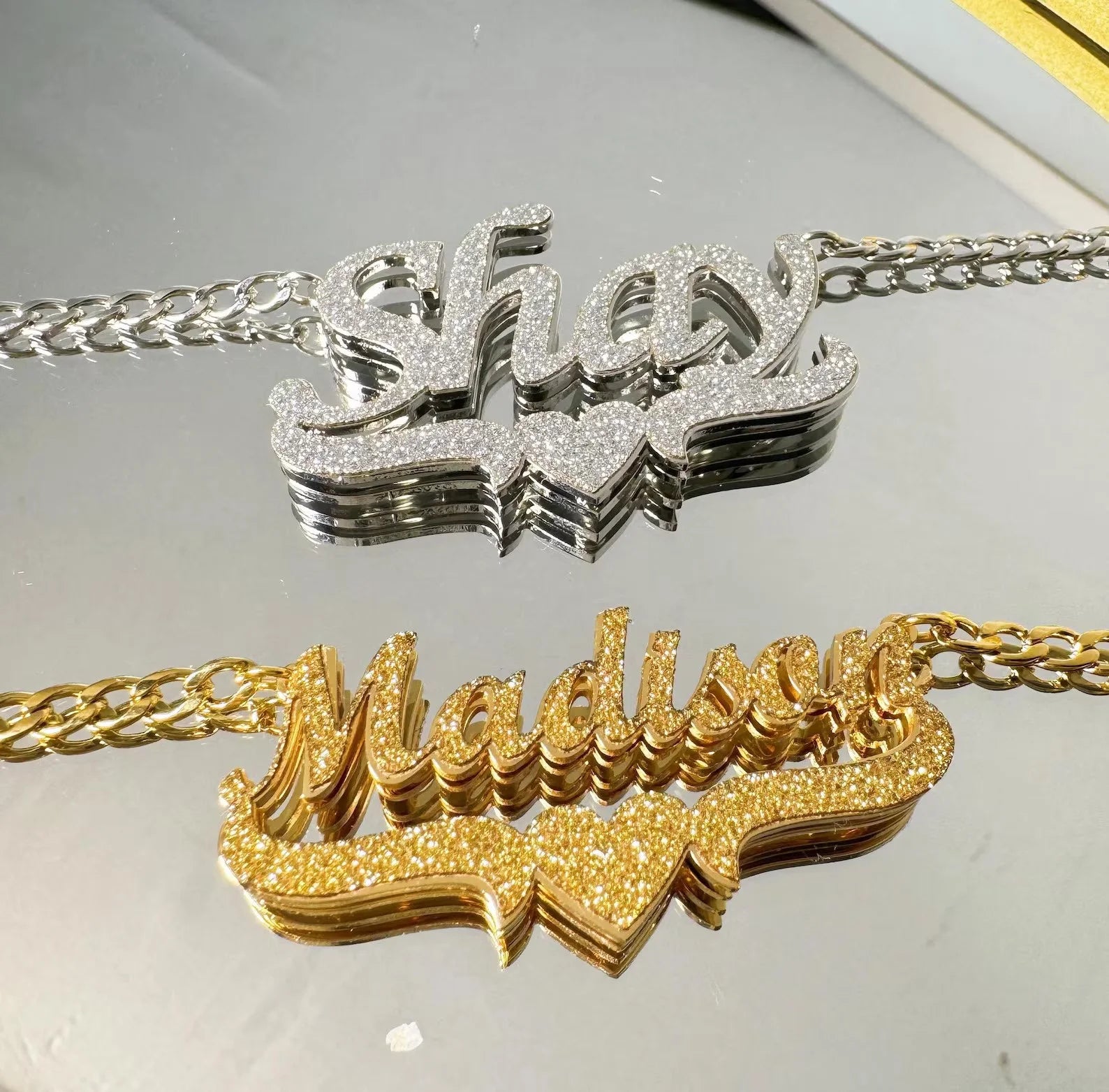 Luxe Nameplate Chain