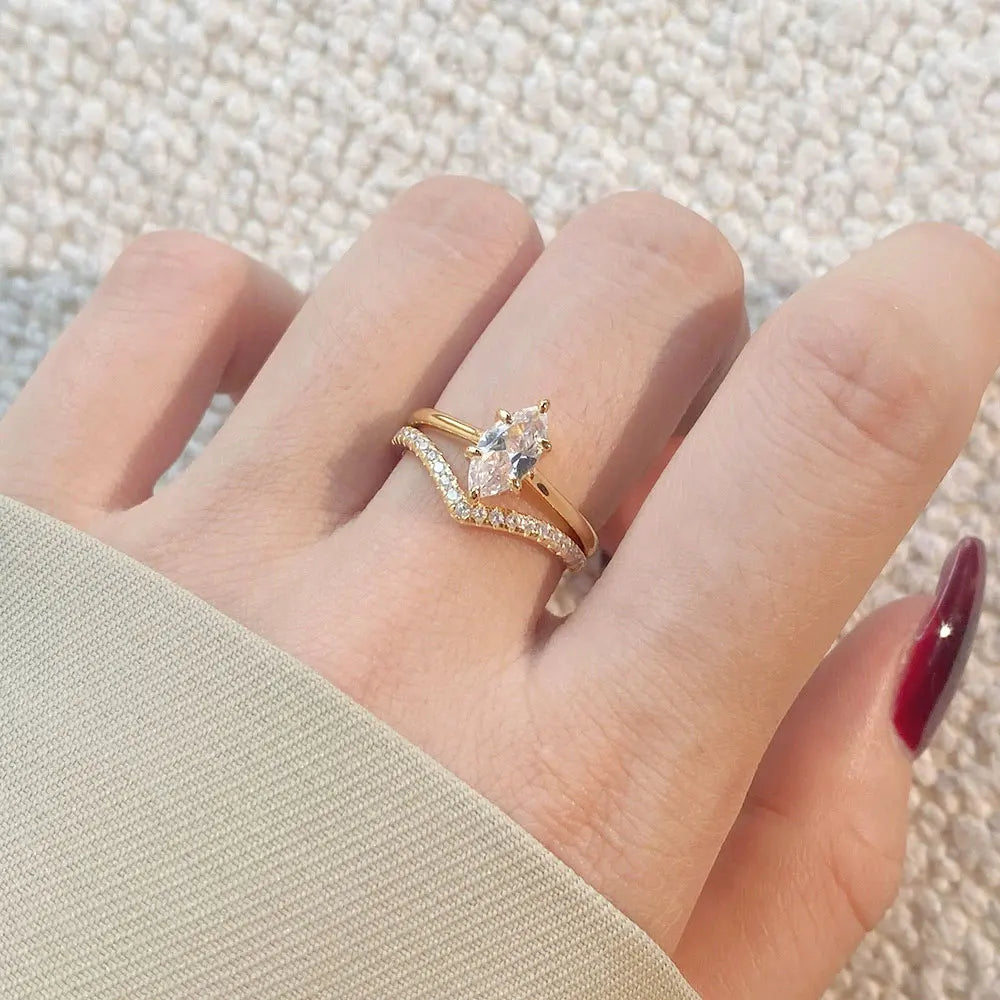 Marquise Engagement Ring