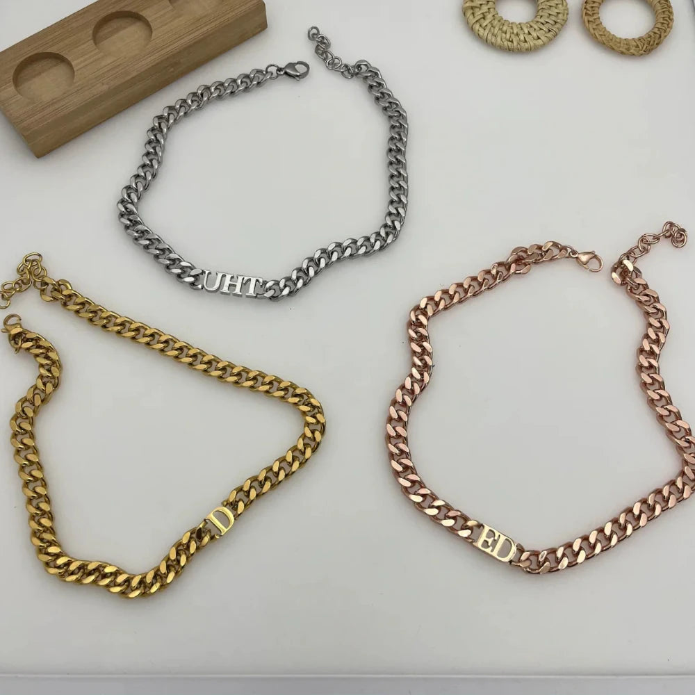 Classic Letter Necklace