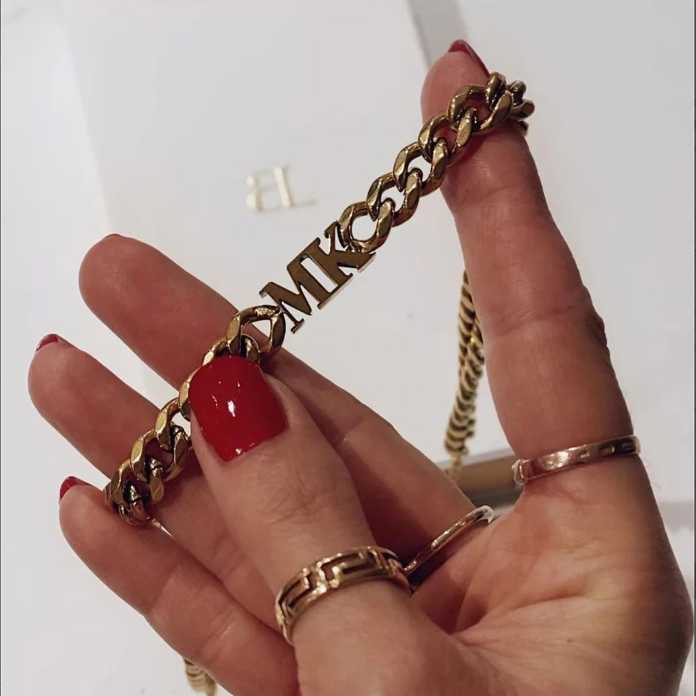 Classic Letter Necklace