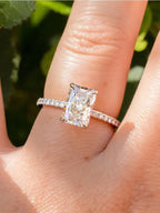 Emerald Engagement Ring