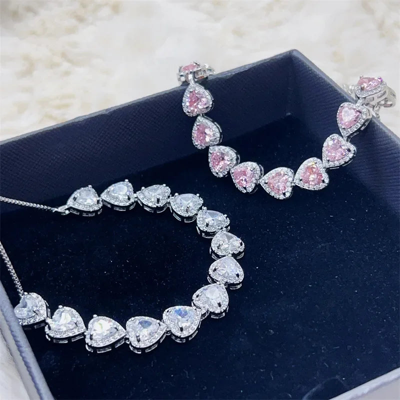 Heart Diamond Bracelet