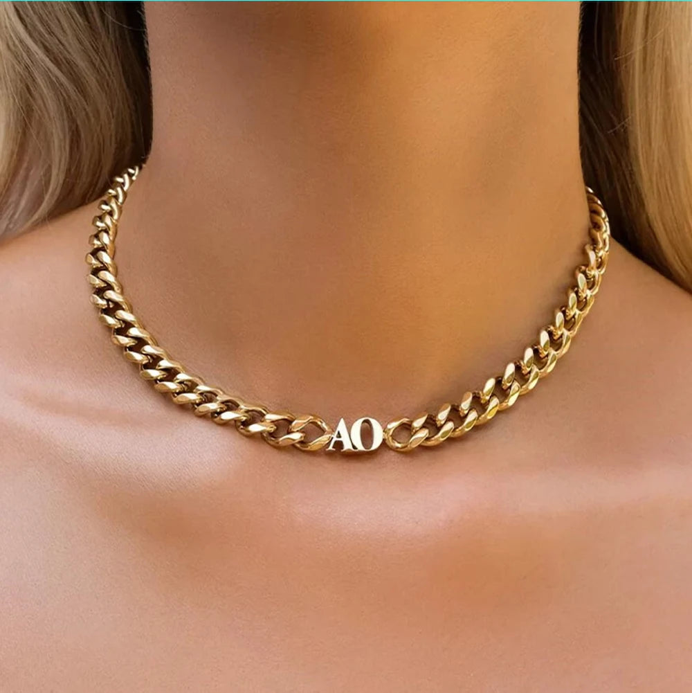 Classic Letter Necklace