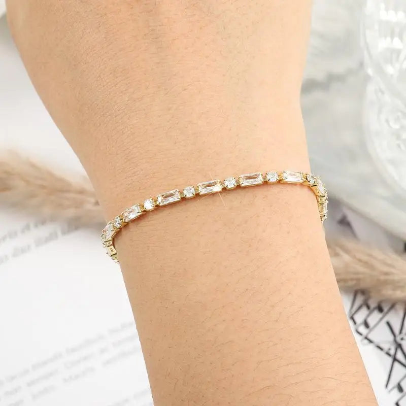 Crystal Tennis Bracelet