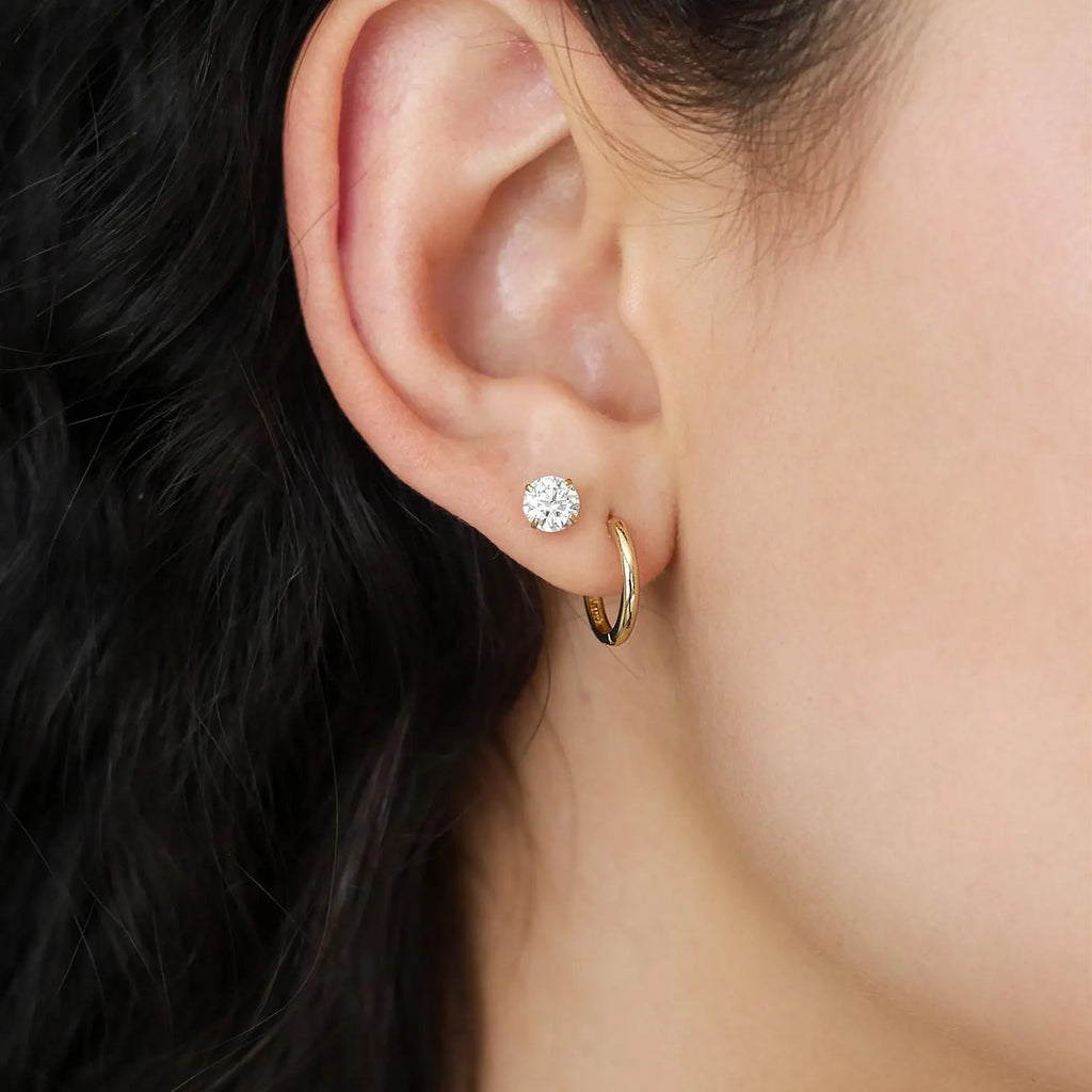 Cubic Zirconia Stud Earrings